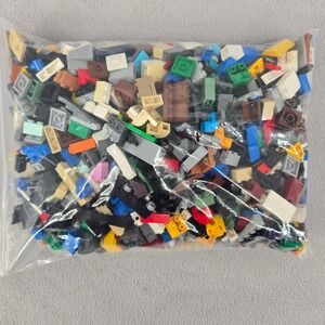LEGO 2lb 3.5oz Bulk Small Mixed Brick Plates Specialty Pieces Creative Building